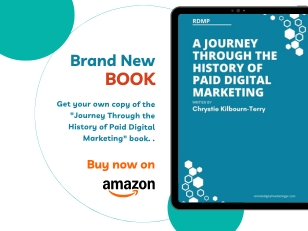 Brand New Book - Get your own copy of the "Journey Through the History of Paid Digital Marketing" book. Buy now on Amazon